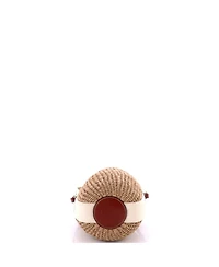 Pre-Owned Chloe Small Woody Basket Tote Woven Raffia