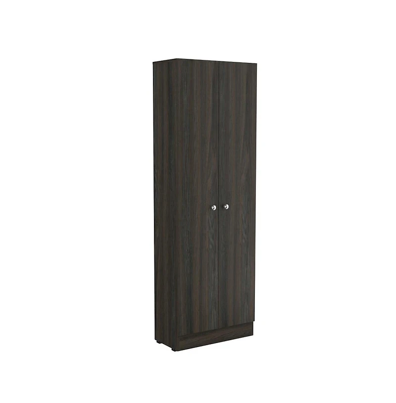 Tuhome Multistorage Pantry Espresso / Black Mdf