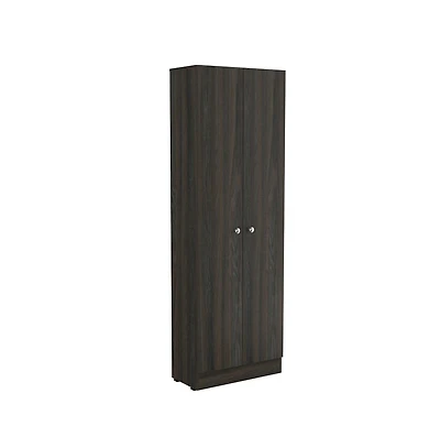 Tuhome Multistorage Pantry Espresso / Black Mdf