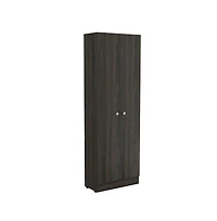 Tuhome Multistorage Pantry Espresso / Black Mdf