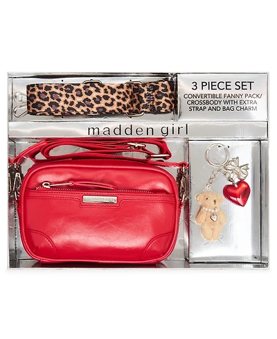 Madden Girl Camic Camera Crossbody Bag