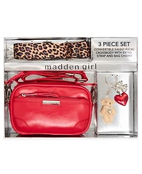 Madden Girl Camic Camera Crossbody Bag