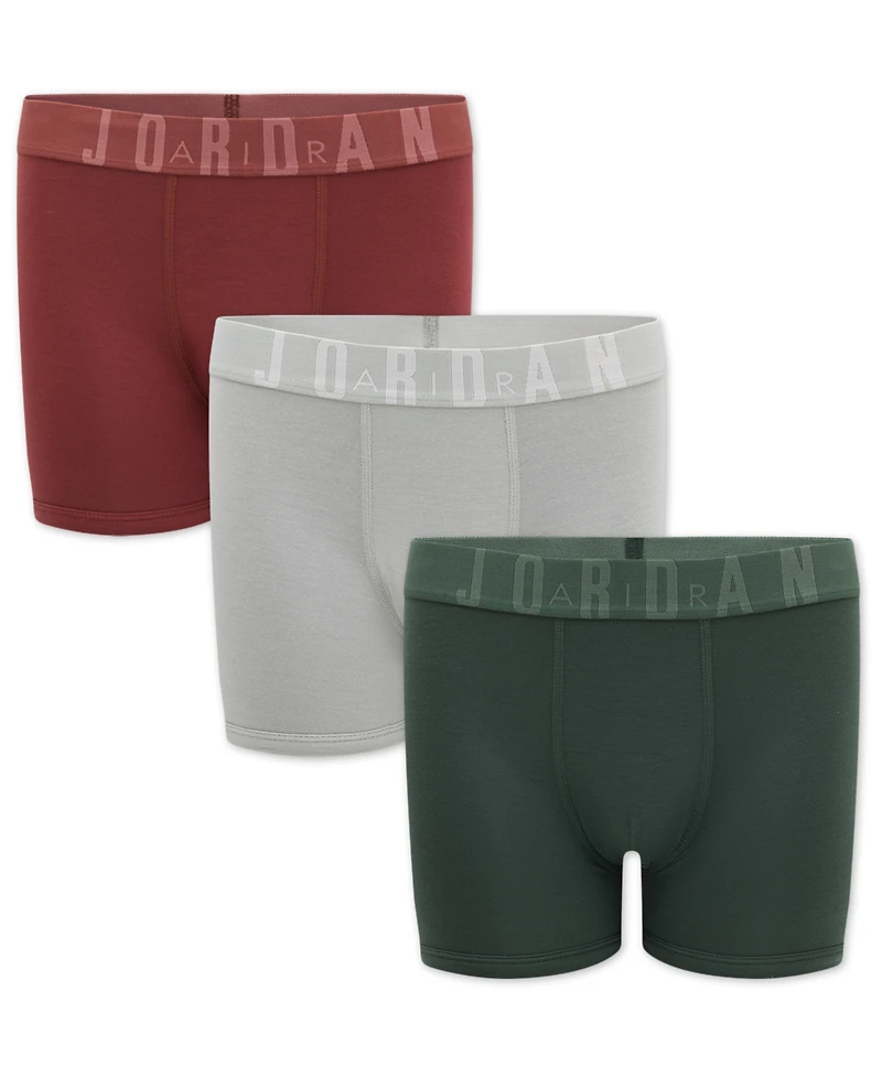 Jordan Big Boys Flight Modal Boxer Briefs, Pack of 3