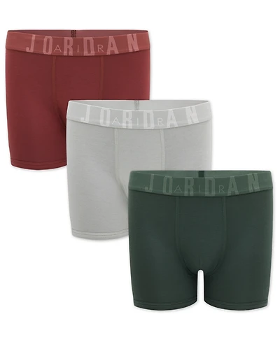 Jordan Big Boys Flight Modal Boxer Briefs, Pack of 3