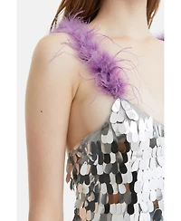 Nocturne Women's Sequined Long Dress