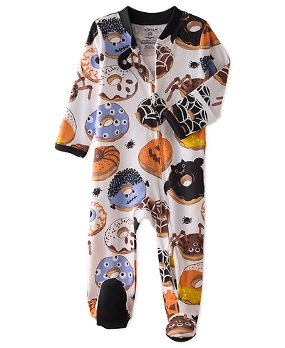 butterblu Baby Scout Halloween 2-Way Zip Organic Cotton Footed Sleep and Play Coveralls