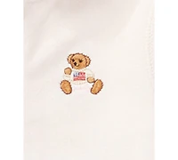 Polo Ralph Lauren Baby Girls Bear Hoodie and Pants Set