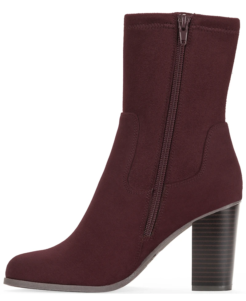 Style & Co Women's Anitaa Stretch Regular Calf Booties, Macy's Exclusive
