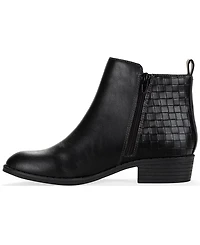 Style & Co Women's Claraa Buckle Detail Block Heel Booties, Macy's Exclusive