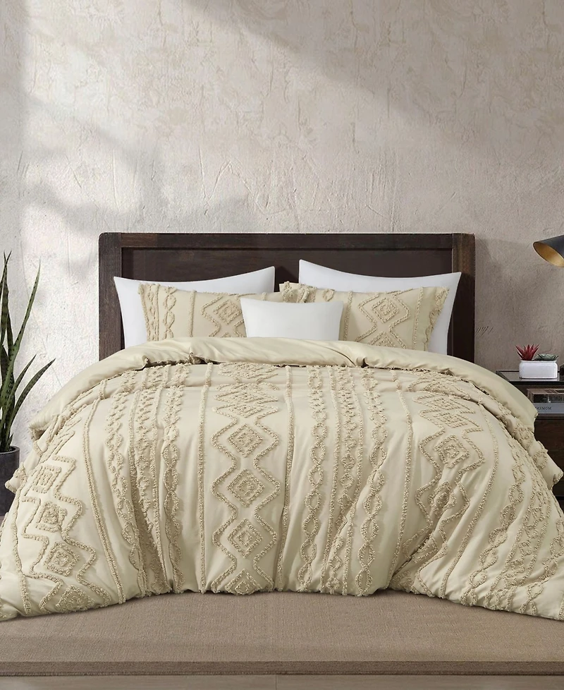 Stratford Park Aluma Geometric 3-Pc. Comforter Set