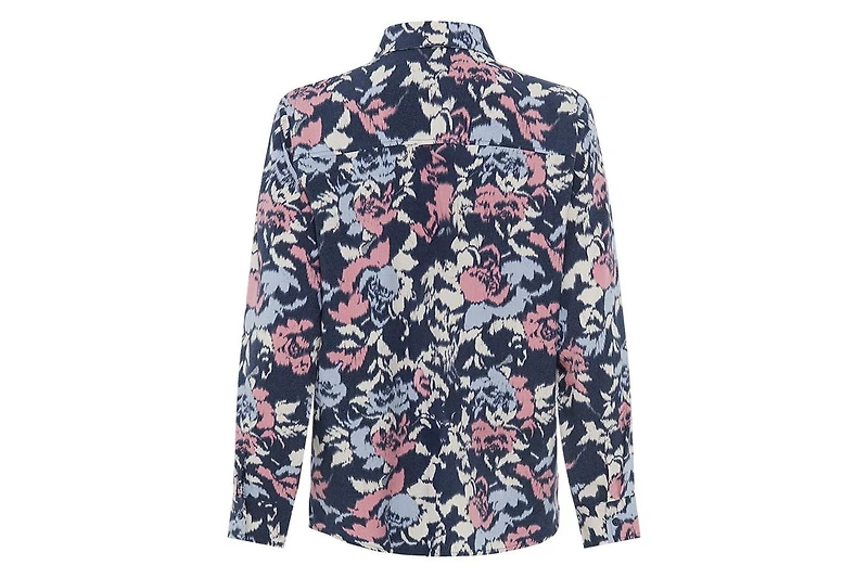 Olsen Abstract Floral Shirt