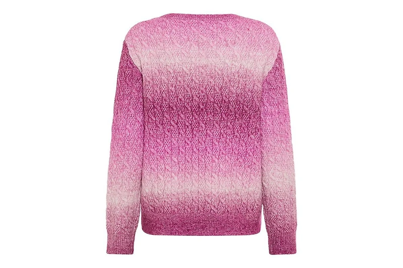 Olsen Women's Ombre Cable Knit Sweater