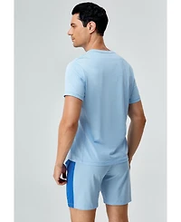 Bellemere New York Men's Bellemere Men s Seam-Detailed T-Shirt