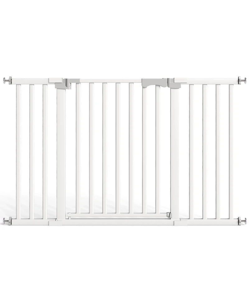 30"-50" Width Auto Close Baby Gates Adjustable Pet Gate for Dogs and Cats