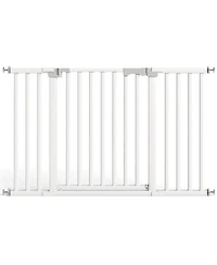 30"-50" Width Auto Close Baby Gates Adjustable Pet Gate for Dogs and Cats