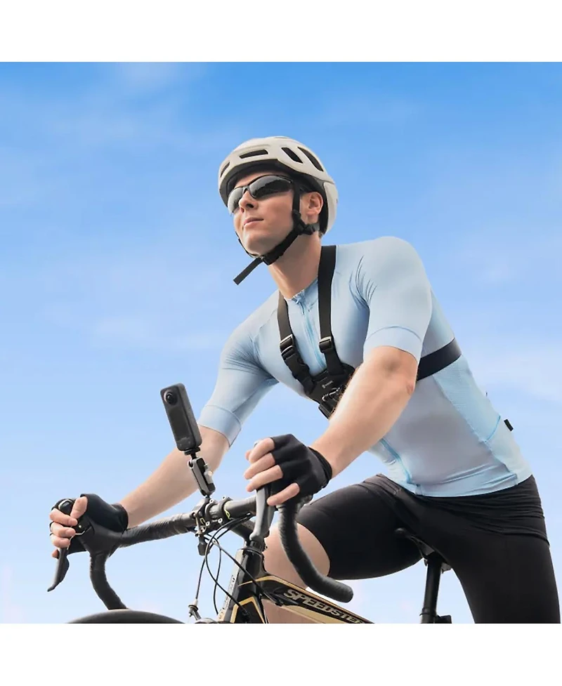 Insta360 Bike Bundle with Handlebar Mount and Chest Strap