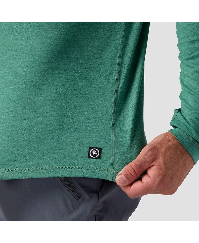 Backcountry Men's Destination 1/4-Zip Top Performance Shirts Long Sleeve
