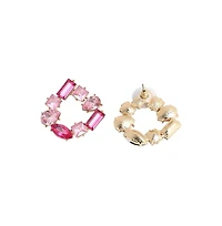 Sohi Crystal Stud Earrings