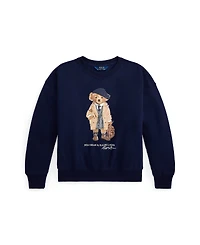 Polo Ralph Lauren Girls 7-16 Crewneck Boxy Sweatshirt