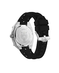 Plein Sport Mens Thunder Force 3 Hand Quartz Silicone Strap 47mm