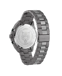 Plein Sport Mens Urban Pulse 3 Hand Date Quartz Ip Gunmetal Bracelet 47MM