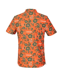 Reyn Spooner Men's Orange Miami Hurricanes Pua Performance Polo Shirt