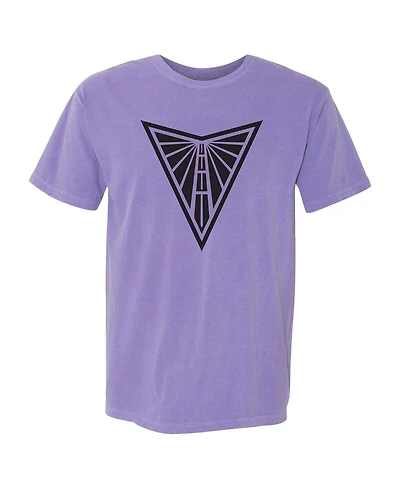 The Wild Collective Men's and Women's Violet Golden State Valkyries Heavy Wash Premium T-Shirt