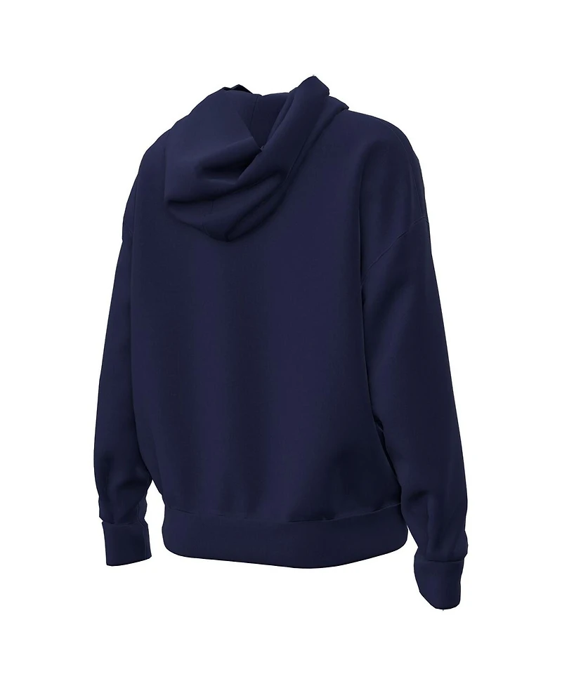 Under Armour Women's Navy Notre Dame Fighting Irish Leprechaun Icon Fleece Pullover Hoodie