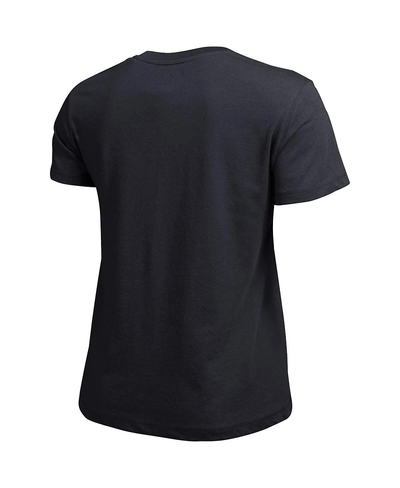 Champion Women's Black Michigan State Spartans Arched Over Logo T-Shirt