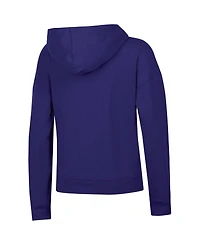 Champion Women's Purple Lsu Tigers Powerblend Fleece Hoodie