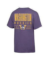 Comfortwash Men's Purple Washington Huskies Big Name T-Shirt