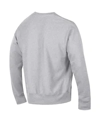 Champion Men's Heather Gray Indianapolis Colts Reverse Weave Fleece Pullover Sweatshirt