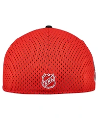 New Era Men's Red/Black Jersey Devils Mesh Crown Two-Tone 59FIFTY Fitted Hat
