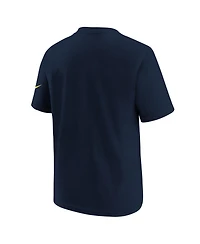 Nike Big Boys and Girls Midnight Blue Los Angeles Rams 2025 Rivalries Collection T-Shirt