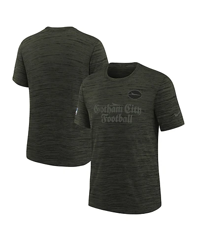 Nike Big Boys and Girls Gotham Green New York Jets 2025 Rivalries Collection Sideline Velocity Dri-fit T-Shirt