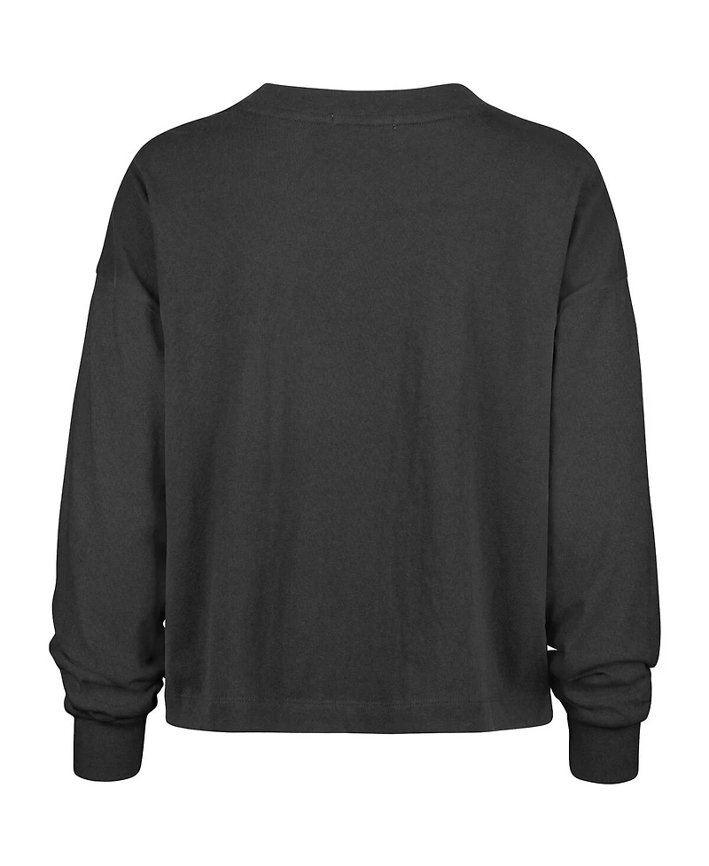 '47 Brand Women's Pewter Tampa Bay Buccaneers Outreach City Oversized Long Sleeve T-Shirt