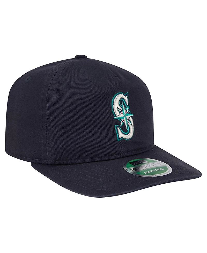 New Era Men's Navy Seattle Mariners Team 19TWENTY Adjustable Hat