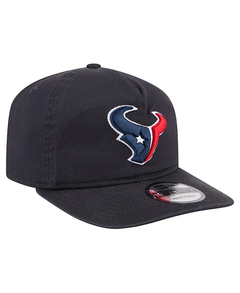 New Era Men's Navy Houston Texans Team 19TWENTY Adjustable Hat