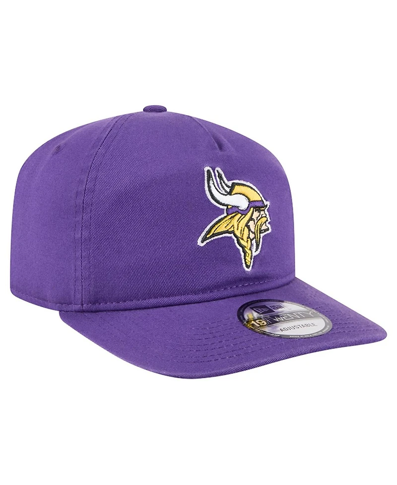New Era Men's Purple Minnesota Vikings Team 19TWENTY Adjustable Hat