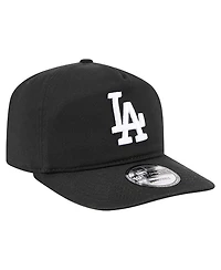 New Era Men's Black/White Los Angeles Dodgers 19TWENTY Adjustable Hat