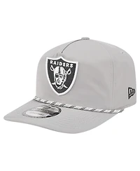 New Era Men's Silver Las Vegas Raiders Rope 19TWENTY Hat