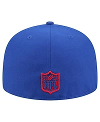 New Era Men's Royal Buffalo Bills Tri-Hit 59FIFTY Fitted Hat