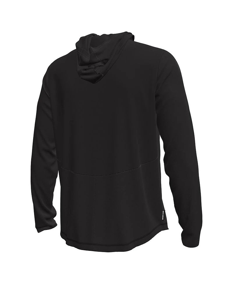 Under Armour Men's Black South Carolina Gamecocks Sideline Knockout Long-Sleeve Hooded T-Shirt