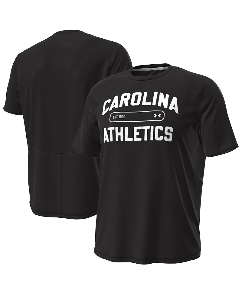 Under Armour Men's Black South Carolina Gamecocks Sideline Knockout T-Shirt