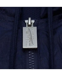 Mitchell & Ness Men's Navy Tennessee Titans Playmaker Full-Zip Windbreaker Jacket