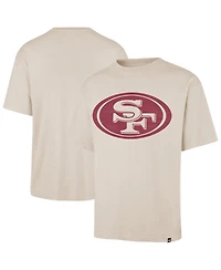 '47 Brand Men's Tan San Francisco 49ers Bouldering Imprint Ravine Foundation T-Shirt