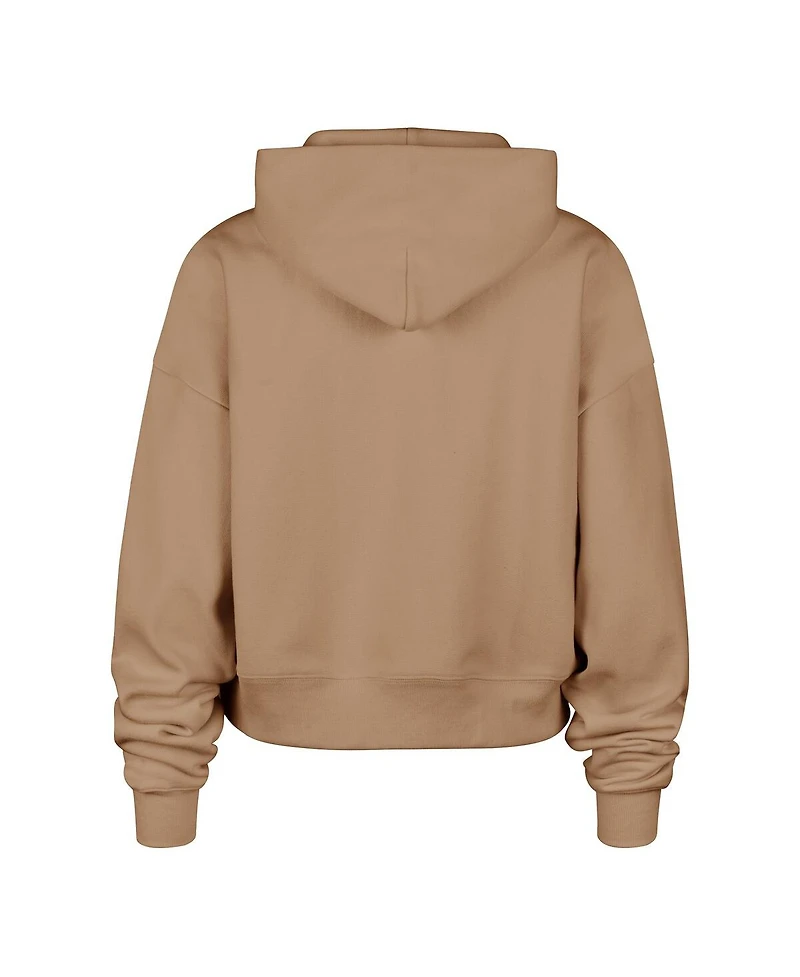'47 Brand Women's Brown Dallas Cowboys Sue Foundation Portabella Hoodie Sweatshirt