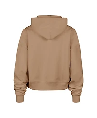 '47 Brand Women's Brown Dallas Cowboys Sue Foundation Portabella Hoodie Sweatshirt