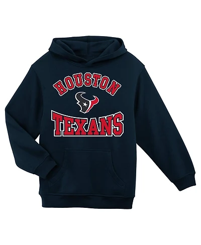 Outerstuff Preschool Navy Houston Texans Home Town Pullover Fleece Hoodie