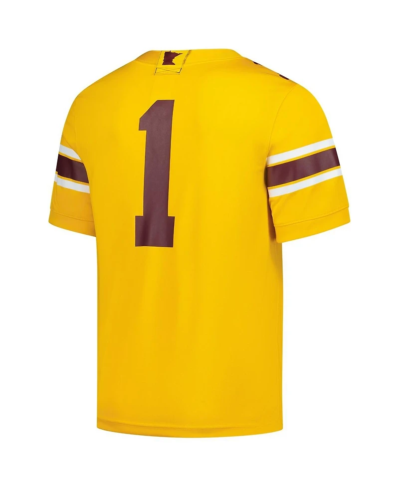 Nike Men's 1 Gold Minnesota Golden Gophers Untouchable Replica Game Jersey
